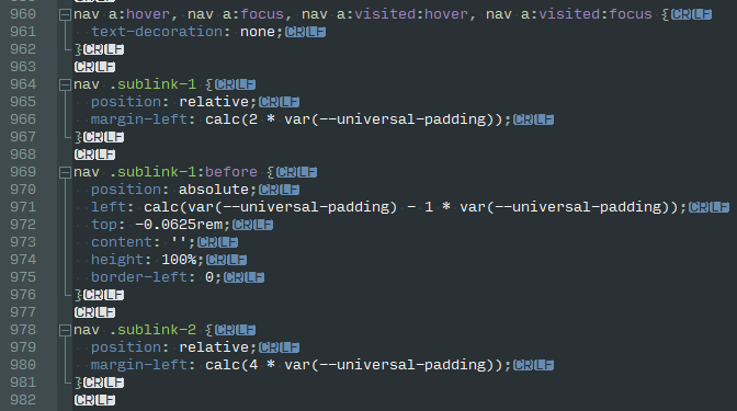 Notepad++ demonstrating syntax highlighting